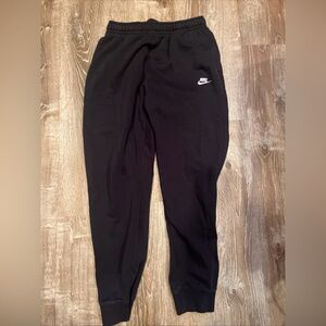 Nike Sweatpants Mens Large Black Fleece Joggers BV2671-010 Athletic Logo Pants